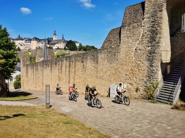 Visit The Best of Luxembourg City Guided E-Bike Tour in Ciudad de Luxemburgo, Luxemburgo