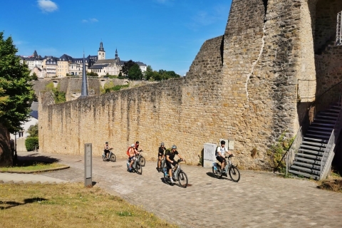 Le meilleur de la ville de Luxembourg : visite guidée en vélo électriqueVisite guidée privée en vélo électrique