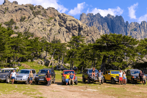 Porto Vecchio: 4x4-tur i Ospedale-skogen och Bavella Needles