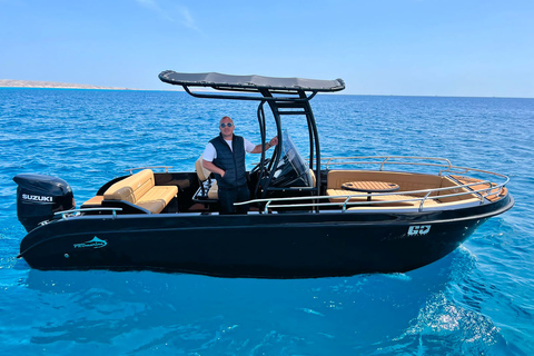 Hurghada: 1- or 2-Hour Speedboat Rental with Captain 2-Hour Speedboat Rental