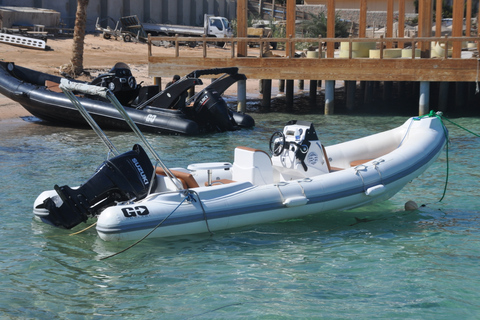 Hurghada: Aventura particular em lancha rápida com lanches e trasladoAluguel de lancha de 4 horas