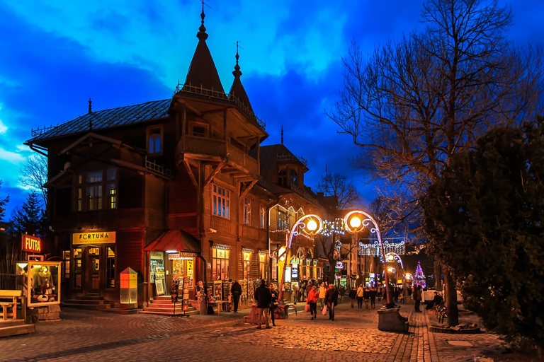 Krakau: Zakopane mit Thermalbädern, Seilbahn und HotelabholungKleingruppentour