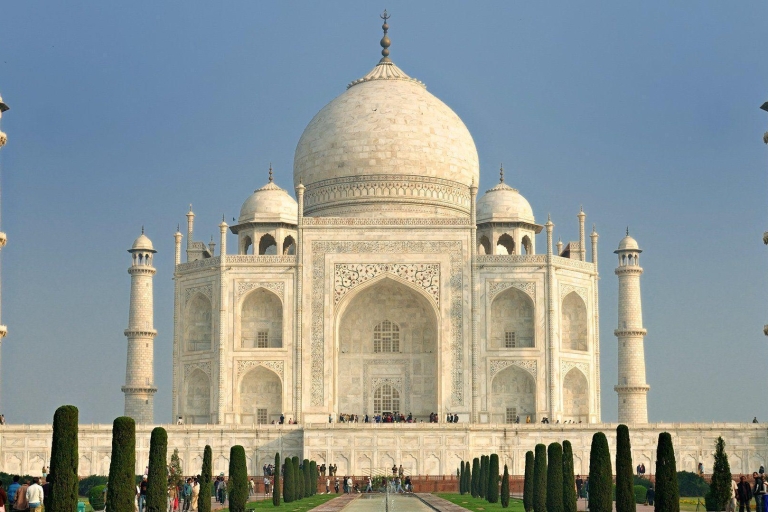 Wycieczka do Tadż Mahal tego samego dnia z biletami wstępu lub przewodnikiemTaj Mahal, przewodnik z transportem tylko samochodem z New Delhi
