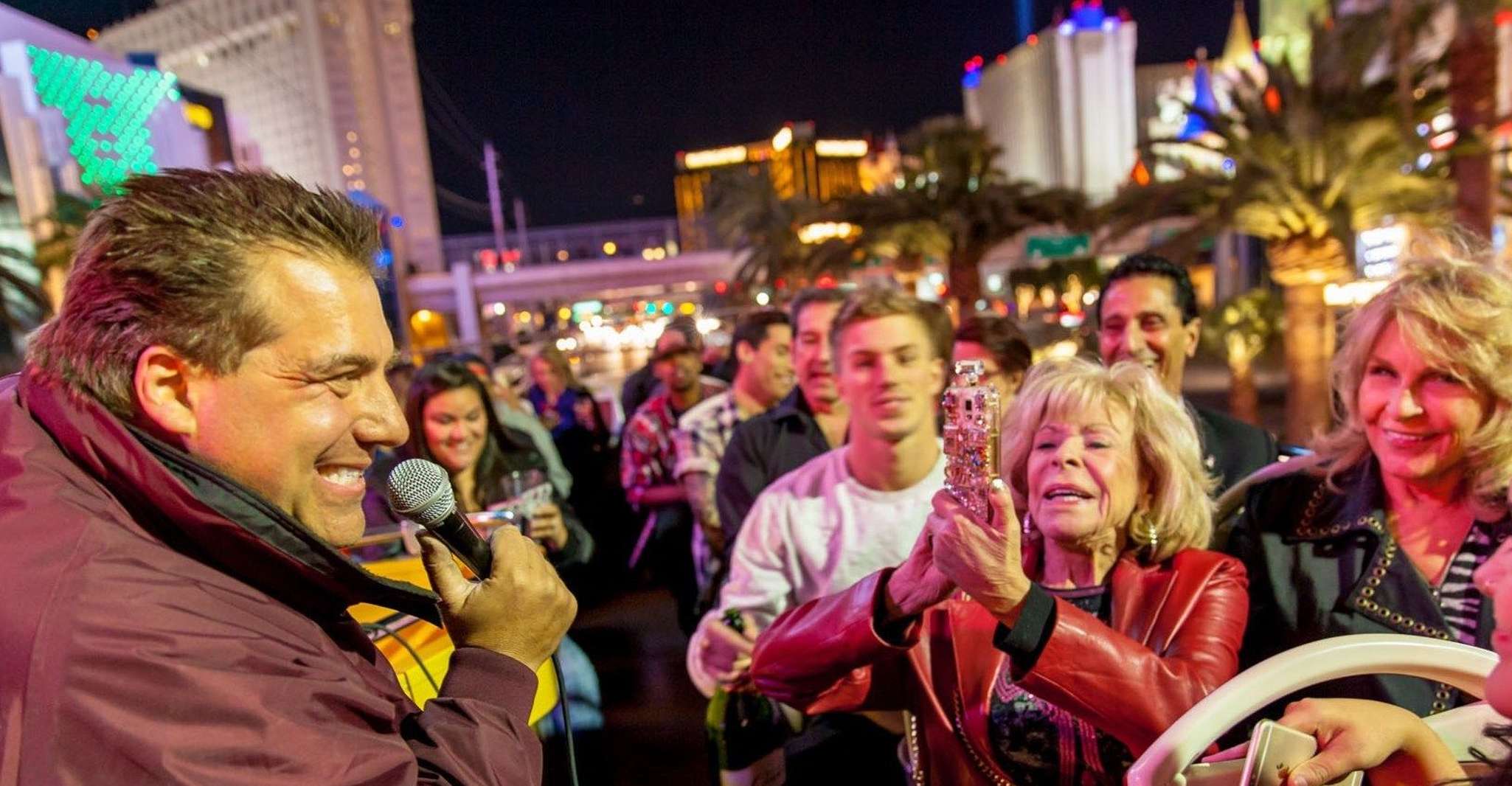 Miami: Open-top Bus Sightseeing Night Tour with Live Guide photo 3