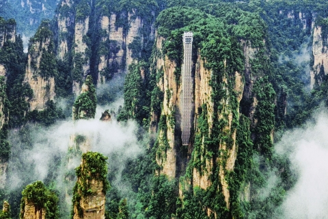 Całodniowa wycieczka prywatna do Narodowego Parku Leśnego ZhangjiajieWyjazd z hotelu Zhangjiajie Center