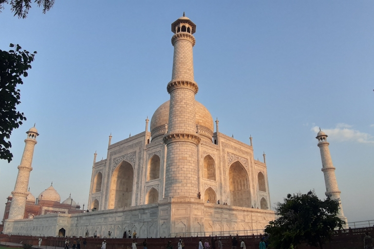 Vanuit Jaipur: Agra-tour op dezelfde dag met privétransferAc privéauto + 5-sterrenlunch + gids + lunch