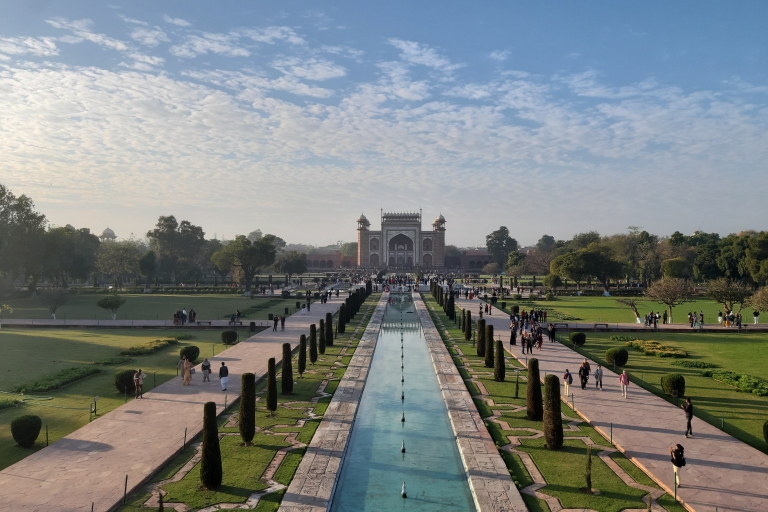 Depuis Jaipur : Visite d'Agra le même jour avec transfert privéVoiture privée Ac + Déjeuner 5 étoiles + Guide touristique + Déjeuner