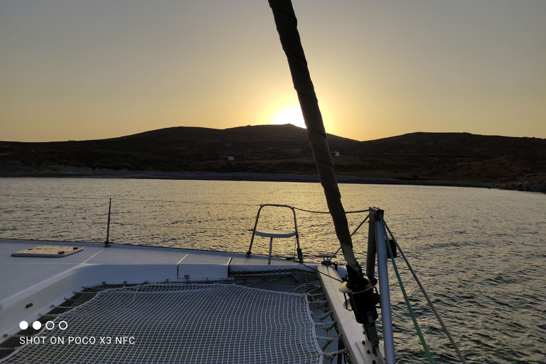 Rhenia Semiprivate Catamaran Sunset cruise (up to 10 guests)