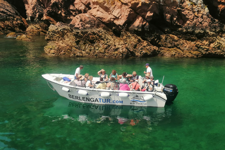 Peniche: Berlengas Roundtrip and Glass-Bottom Boat Cave Tour Glass-Bottom Boat Tour with Afternoon Ferry