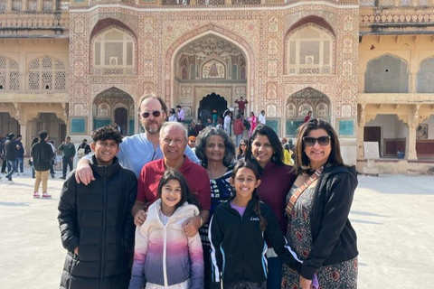 Vanuit Delhi: rondleiding door Agra en Jaipur met privétransfersTour zonder hotel