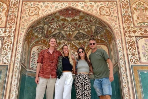 Depuis Delhi : visite guidée d'Agra et de Jaipur avec transferts privésCircuit sans hôtel