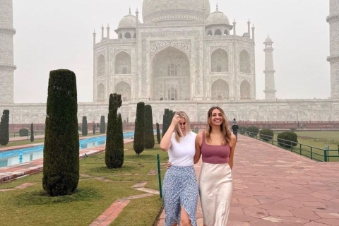 Depuis Delhi : visite guidée d'Agra et de Jaipur avec transferts privésCircuit sans hôtel