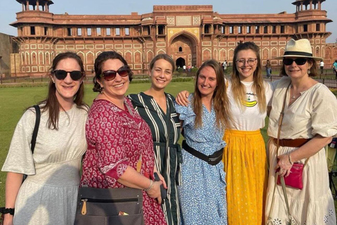 Vanuit Delhi: rondleiding door Agra en Jaipur met privétransfersTour zonder hotel