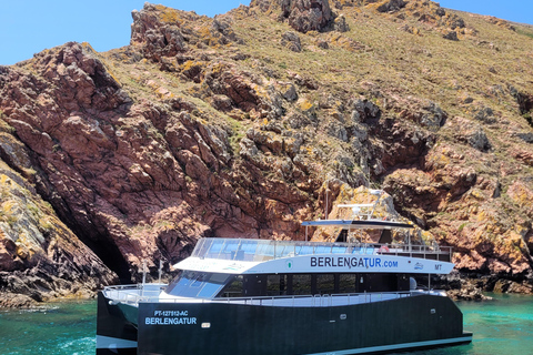 Peniche: Berlengas Roundtrip and Glass-Bottom Boat Cave Tour Glass-Bottom Boat Tour with Afternoon Ferry