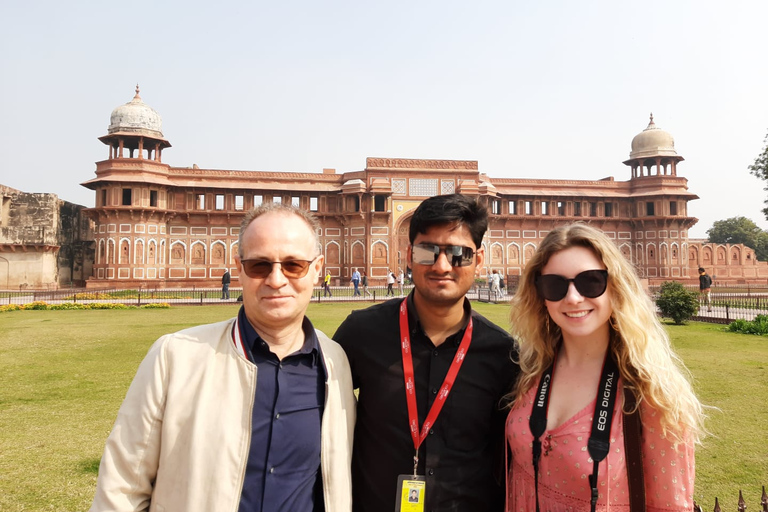 From New Delhi : 2 Days Delhi & Agra Tour by Car & Train. Transportation & Guide