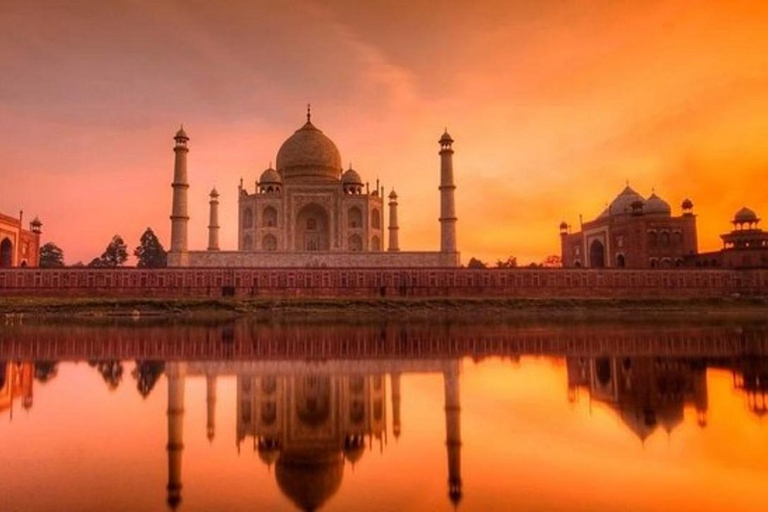 Depuis Agra : Visite du Taj Mahal au lever du soleil