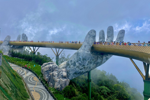 Bana Hills Golden Bridge autobusem powrotnym z Danang