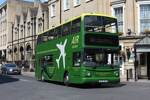 Bath: Traslado en AUTOBÚS a/desde el Aeropuerto de BristolIndividual de Aeropuerto de Bristol a Bath