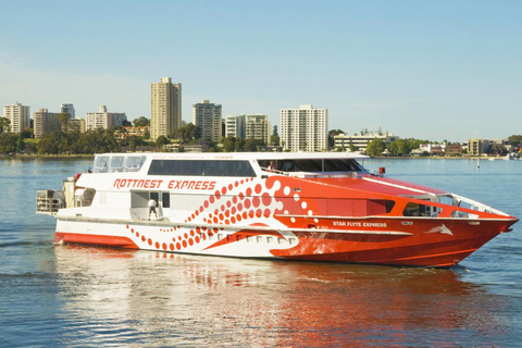 Perth: Destaque da cidade Viagem de 1 dia para a Ilha RottnestTour guiado em alemão