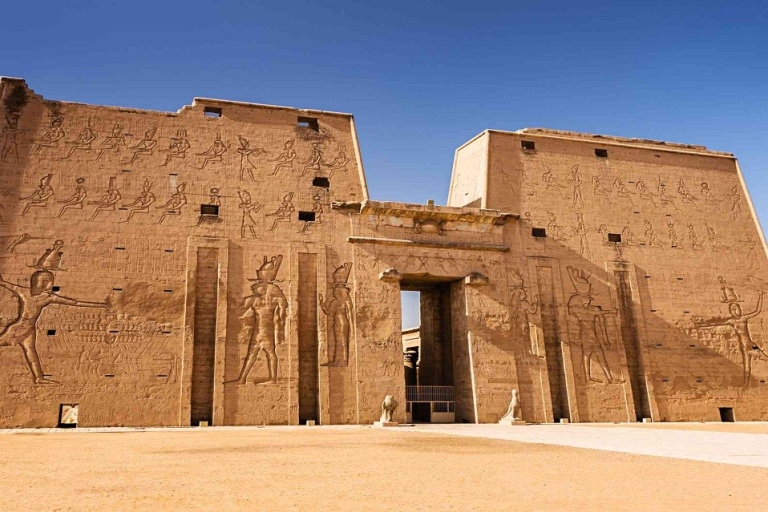 Luksor: Prywatna wycieczka z przewodnikiem po Edfu i Kom Ombo, lunch i Felucca
