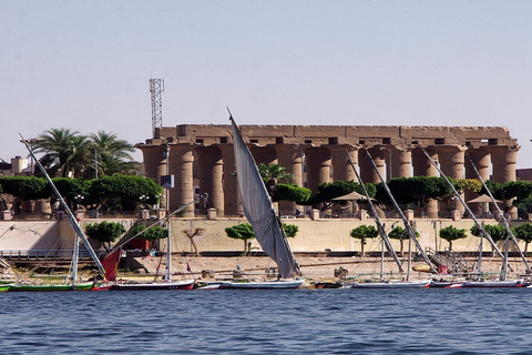 Luxor: Edfu und Kom Ombo Private geführte Tour, Mittagessen & Felucca