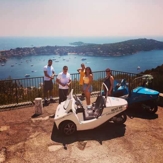 Da Nizza: 2 ore di viaggio panoramico con un veicolo a 3 ruote