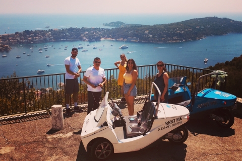 Desde Niza: tour panorámico de 2,5h en un coche de 3 ruedas