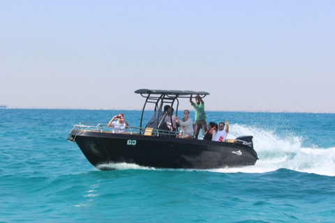 Hurghada: Privates Schnellboot zur Insel Orange Bay mit MittagessenHurghada: Privates Schnellboot zu den Inseln der Orangenbucht