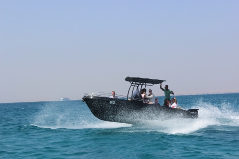 Hurghada : Bateau rapide privé vers l'île de la baie d'Orange avec déjeunerHurghada : Bateau rapide privé vers les îles de la baie d'Orange
