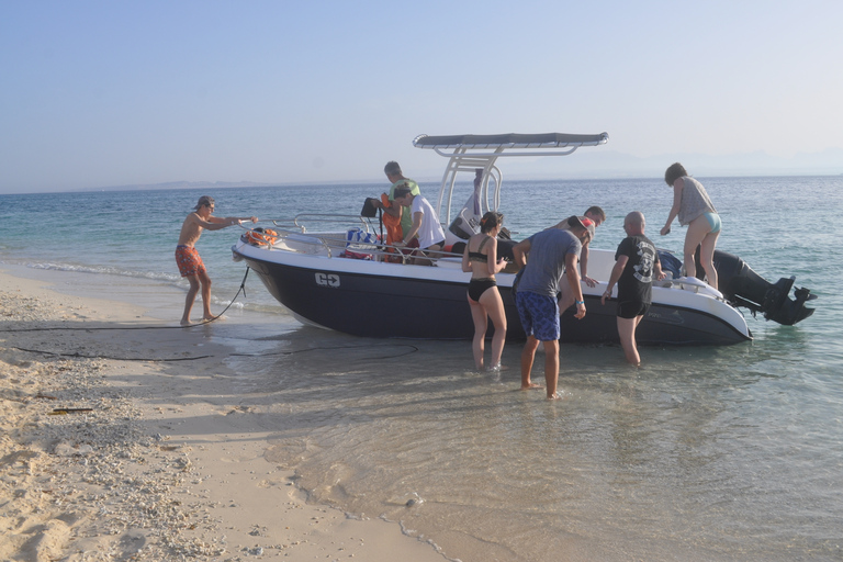 Hurghada: privéspeedboot naar Orange Bay-eiland met lunchHurghada: privé speedboot naar Orange Bay-eilanden