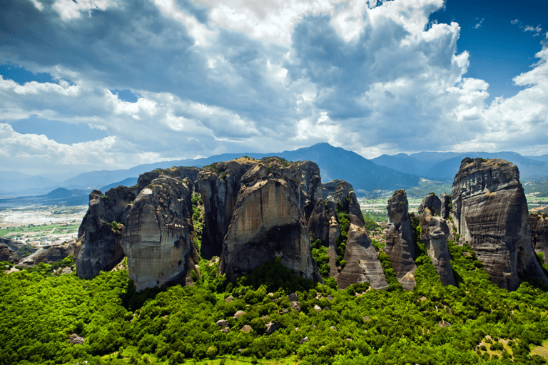 From Athens: Meteora Caves &amp; Monasteries Day Trip by Train