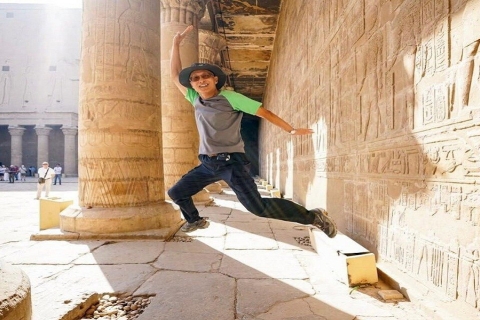 Luxor: Visita privada al templo de Edfu con almuerzo y FeluccaLuxor: Excursión privada al templo de Edfu con almuerzo y paseo en feluca