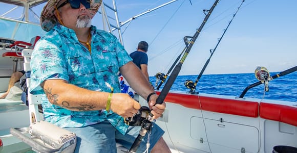 From Punta Cana: Deep Sea Fishing Tour by Boat with Drinks
