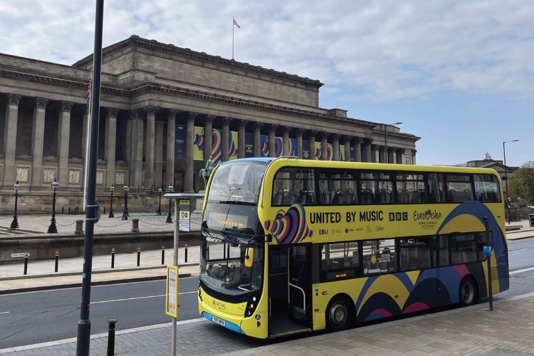 Liverpool: bustransfer van/naar John Lennon AirportEnkele reis van Liverpool naar Liverpool John Lennon Airport