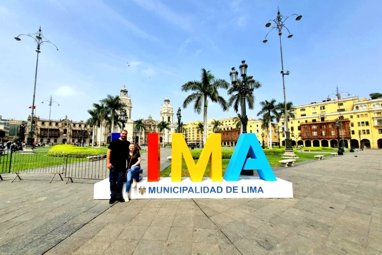 Lima : visite de la ville à pied et des catacombes