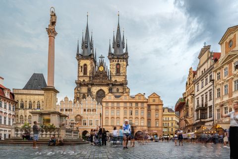 Walking tour of Prague in french : The Royal road