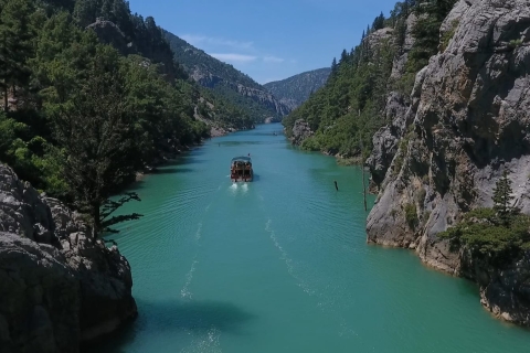Côté : Visite du Canyon Vert avec bateau, déjeuner et pêche