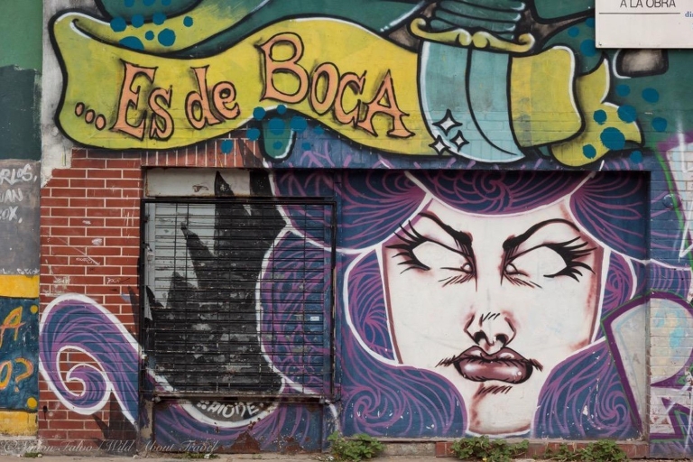 Visite de Buenos Aires, art urbain et vin