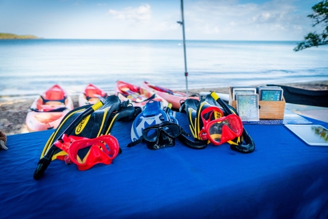 Alquiler de equipo de snorkelCinco días de alquiler de equipo de snorkel