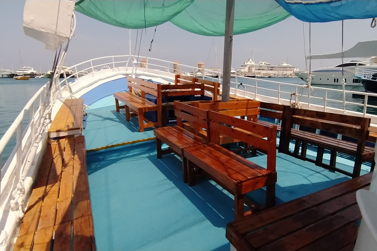 From Rhodes: Anthony Quinn, Kalithea & Afandou Boat Cruise