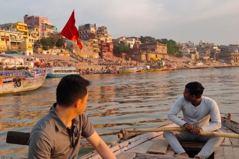 Varanasi: privédagtour met Ganges-boottocht en Aarti