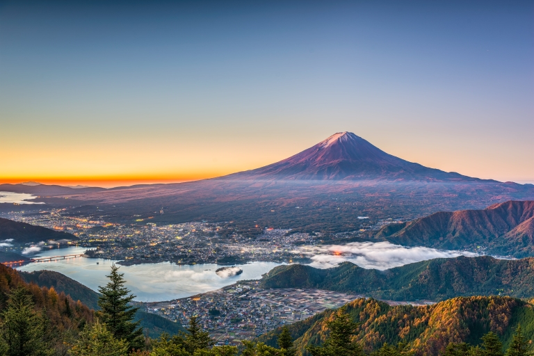Excursion privée d'une journée au Mont Fuji et à Hakone au départ de Tokyo.