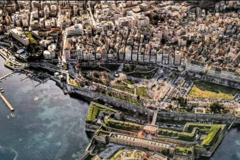 Corfu old town Sunset cruise