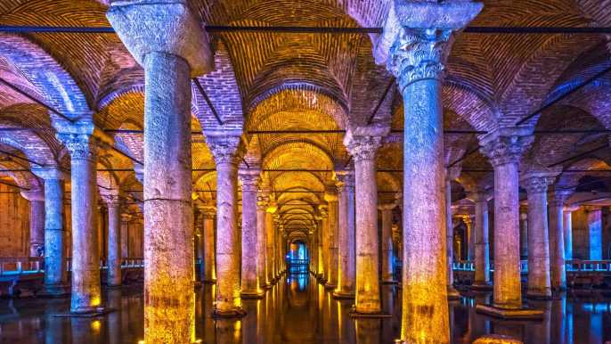 Estambul: tour guiado de la Cisterna Basílica sin colas