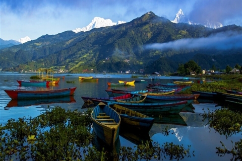 Depuis Katmandou : excursion d'une journée à Pokhara, Devis Fall et le lac Begnas