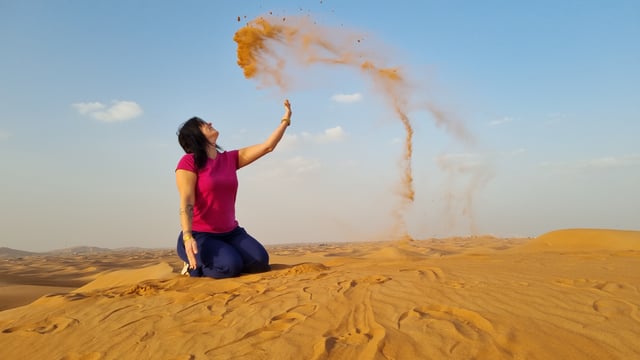 Private afternoon desert tour with dune bashing