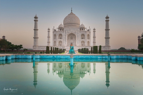 Desde Delhi: Excursión de un día al Taj Mahal desde los Hoteles Aerocity