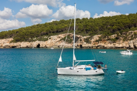 Minorque : excursion privée en bateau de luxe avec équipement de plongée