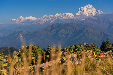 Pokhara: Caminhada de 4 dias em Ghorepani, Poonhill e Ghandruk VillagePacote padrão