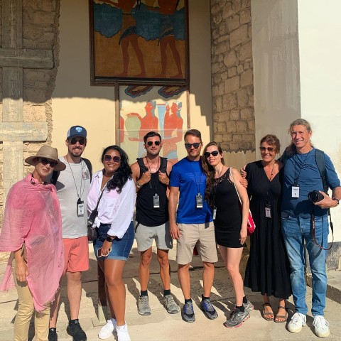Visit Knossos Palace Skip-the-Line Guided Tour with max. 8 People in Héraklion
